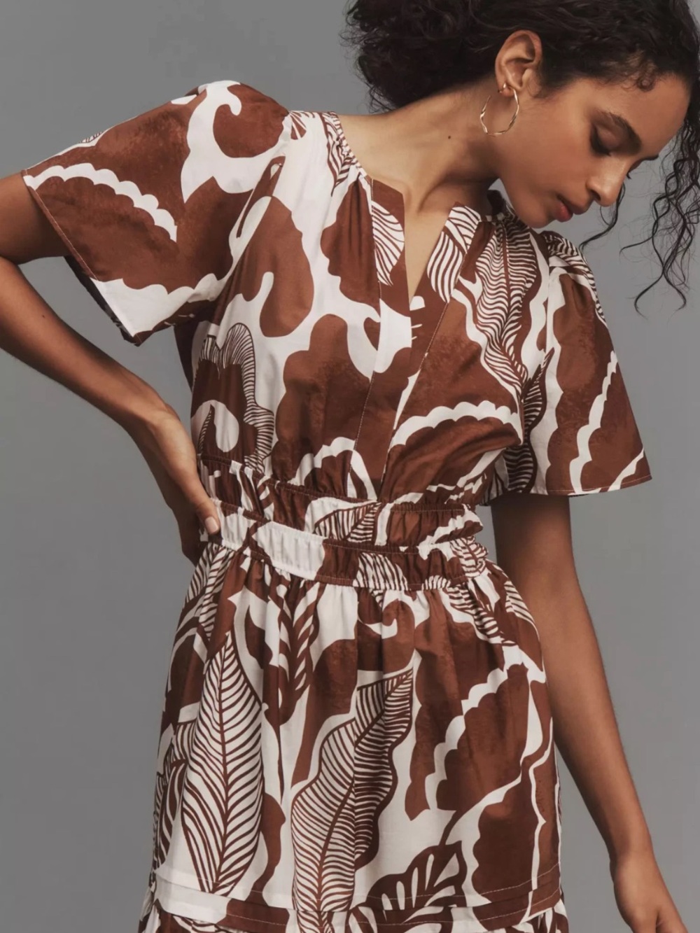 Anthropologie Somerset Maxi Dress Cedar 1X - Picture 4 of 7